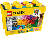 LEGO Classic Large Creative Brick Box 10698 Building Toys for Boys Girls Ages 4 99 Develops Fine Motor Skills W Storage Bin 790 Pieces Gift for Birthdays