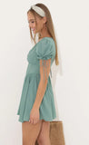 Corset Dress in Green