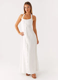 Jovanni Maxi Dress White