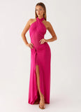 Ericka Maxi Dress Hot Pink