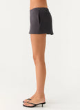 Mirna Micro Skort Charcoal