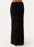 Radiate Maxi Skirt Black