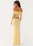 Emery Maxi Dress Yellow
