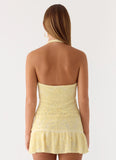 Mimi Beaded Top Yellow