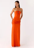 Sacred Maxi Dress Orange