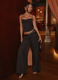 Tayana Corset Top Black
