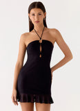 Eterna Mini Dress Black