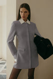 Gretchen Suiting Mini Dress Grey