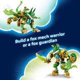 LEGO DREAMZzz Fox Guardian Mech Building Toy for Boys Girls Pretend Play Set for Kids Ages 9 W 2 Build Options 3 Minifigures 3 Creatures Gift Idea for Birthdays 71508
