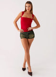 Aria Top Merlot Red