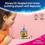 LEGO Disney Princess Rapunzels Mini Tower 43294 Building Toys for Girls Boys Ages 5 Princess Castle Playset Movie Character Figures 171 pieces Gift for Birthdays