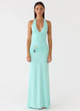 Rhia Halter Maxi Dress Mint