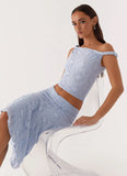 Diamond Sky Top Blue