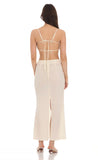 Cropped Two Piece Set in Cream