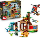LEGO Jurassic World Velociraptor Stegosaurus Pteranodon Rescue 77981 Building Toy for Boys Girls Ages 4 Dinosaur Toy Playset for Preschoolers Pretend Play 171 pieces Gift for Birthdays