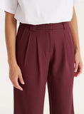 Burgundy Tailored Trouser