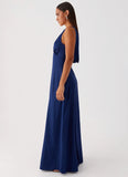 Winnie Cowl Back Maxi Dress Navy