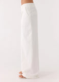 Emilia Pant White