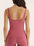 Berry Sculpting Seamless Gym Vest Top