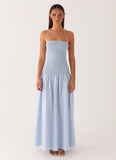 Zahra Maxi Dress Blue