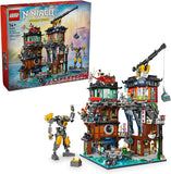 LEGO NINJAGO City Workshops Building Toy Ninja Set for Boys Girls Ages 14 Gift for Teens Includes 10 Minifigures and a Mech for Play and Display 71837
