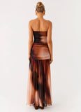 Savaya Maxi Dress Black Gradient