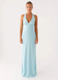 Desi Halterneck Maxi Dress Mint