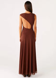 Danika Maxi Dress Chocolate