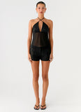 Ellyse Top Black
