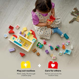 LEGO DUPLO Peppa Pig Family House Building Toy for Toddlers Ages 2 Sensory Toy for Girls Boys W 5 Figures Birthday Gifts for Kids 10467