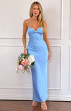 Panko Blue Maxi Dress