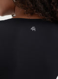 Black Fourth Long Sleeve Top