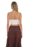 Cutout Top in White