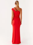 Lopez Maxi Dress Tangerine