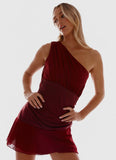 Synergy Mini Dress Red
