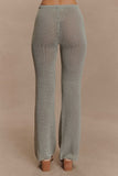 Malani Wide Leg Knit Pants Sage