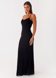 Serene Escape Maxi Dress Black