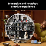 LEGO Star Wars Death Star Building Set for Adults Ages 18 Collectible Room Decor for Office Bedroom or Book Shelf Fun Activity for Men Women Movie Fans Gift Idea for Birthdays 75419