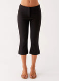Rue Capri Pants Black