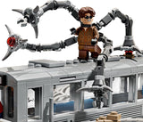 LEGO Marvel Spider Man vs Doc Ock Subway Train Scene 76321 Back to School Gift for Students Building Toy Boys Girls Ages 9 Marvel Toys for Kids 393 pcs