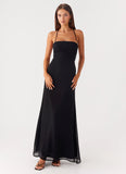 Peggy Maxi Dress Black
