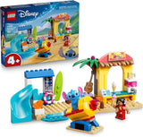 LEGO Disney Beach Fun with Lilo Stitch 43280 Building Toys for Girls Boys Ages 4 Develops Fine Motor Skills 2 Minifigures 113 pieces Gift for Birthdays