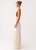 Dahliana Maxi Dress Off White