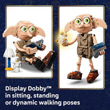 LEGO Harry Potter Dobby the Free Elf 76469 Collectible Building Toy for Girls Boys Ages 8 Display as Bedroom or Book Shelf Decor 379 pieces Gift Idea