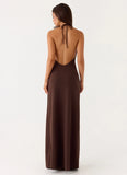 Endless Sunday Maxi Dress Chocolate