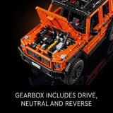LEGO Technic Mercedes Benz G 500 Professional Line Model Car Kits Building Set of Mercedes G Wagon for Adults Ages 18 Gift for Birthdays with Realistic Details 42177