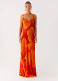 Midafternoon Maxi Dress Serene Orange