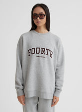 Grey Marl Fourth Studio Oversized Sweatshirt