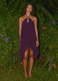 Dalenti Midi Dress Plum