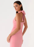 Girl Talk Maxi Dress Pink